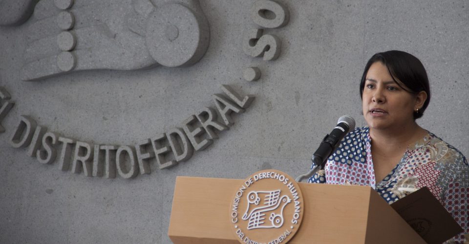 ONEA presenta denuncia de hechos por actos de corrupción contra Perla Gómez, presidenta de la CDHDF