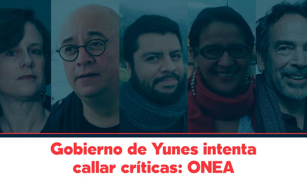 Gobierno de Yunes intenta callar críticas: ONEA