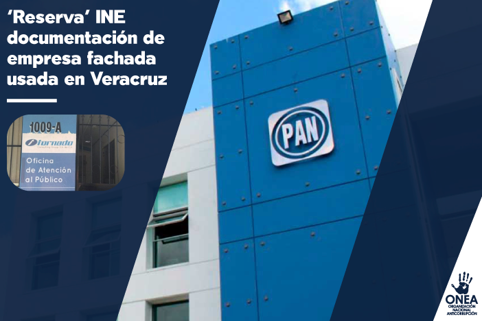 ‘Reserva’ INE documentación de empresa fachada usada en Veracruz